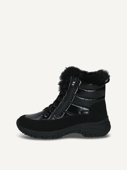 CAPRICE Bootie, black, made of Textile and synthetic without heel, Size 40