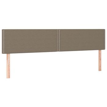 Cabeceros Tela Gris Taupe 200x5x78/88 Cm Vidaxl