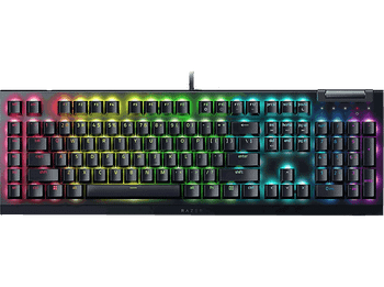 Teclado gaming - Razer Blackwindow V4 X, USB, Teclas iluminadas RGB, 6 teclas macro, Negro