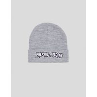 fucking awesome gorro gorro stamp cuff beanie gris para hombre