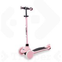 patinete tripper 2 ruedas delanteras rosa
