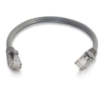 Cable de red Cat6 UTP de 0,5 m con funda antienganche C2G gris