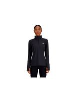 sudadera new balance sport essentials space dye quarter zip mujer