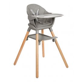 Trona Kikkaboo 2 en 1 Woody Gris 2024