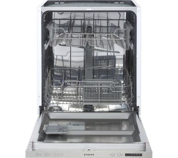 STOVES ST SDW60 Full-size Integrated Dishwasher - Stainless Steel, Stainless Steel