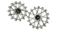 par de ruedas desviadoras garbaruk para sram gx xo xx eagle 12v plata