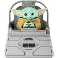 ekids baby yoda altavoz bluetooth con movimiento