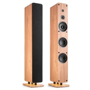 Altavoces Audizio Torre Activos Bluetooth 5.2 320W con radio DAB+ y USB