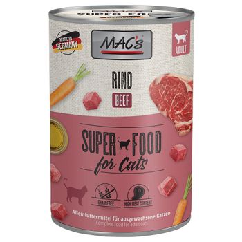 MAC's Cat 12 x 400 g - Pack Ahorro - Vacuno
