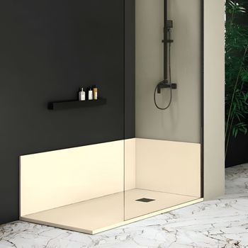 Panel De Revestimiento Pared Nexo Crema  80x120 Cm