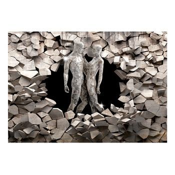 Papel Pintado 3d - Love Made Of Stone (250x175 Cm)