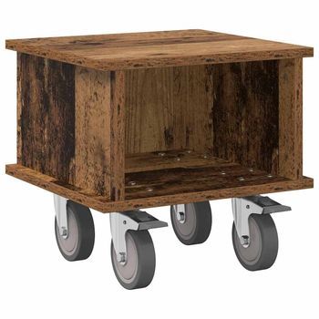 Soporte De Tv | Mueble De Salón | Gabinete De Tv Madera Vieja 37 X 35 X 35 Cm Madera De Ingeniería