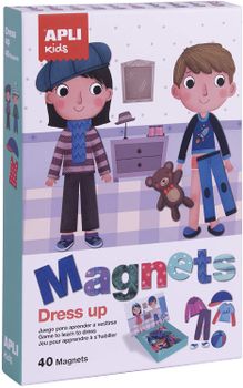 Apli Kids Magnets Dress up 17557 - Juego magnético, temática vestirse