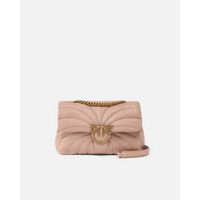 pinko bolso de mano bolso love puff classic cl sheep nap rosa para mujer