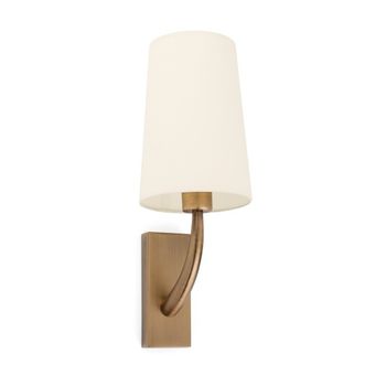 Aplique de pared clásico rem oro