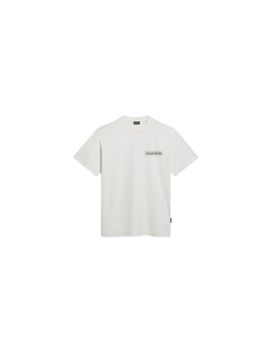 Camiseta Napapijri S-Gouin Blanco N1A Hombre