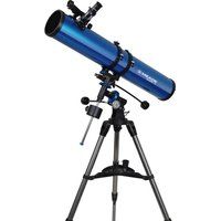meade polaris 114 eq reflector telescope - blue blue