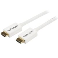 cable hdmi startechcom hd3mm7mw 7 m blanco cl3 4k 3d alta velocidad ethernet