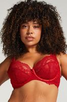 hunkemoller sujetador con aros no preformado daisy rojo