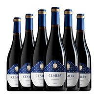 casa cesilia vino tinto alicante 70 cl 14 vol pack de 6 unidades