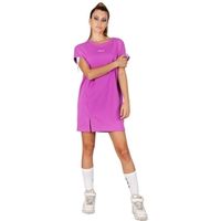 wolm vestido vestito abito spacco logo violet 21pew105 para mujer