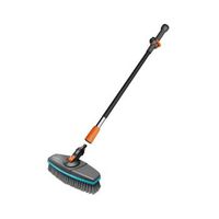 cleansystem set de lavado con mango blando superficies grandes y delicadas gardena