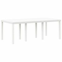 mesa de jardin  mesa de exterior 200 x 100 x 73 cm ratan sintetico
