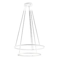 lampara colgante led giotto 65w blanca 3508-48-102 fabas luce