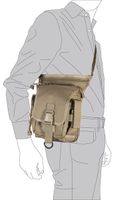 funda en cordura multi-bolsillos de 24x20x8 cms vega holster 2b35