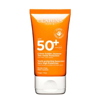 Clarins Protector Solar Facial Créme Solaire Jeunesse +Spf50 Protector Solar Facial
