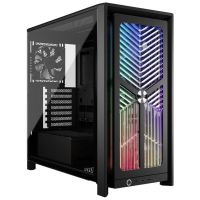 torre corsair frame 4000x rs negra argb vidrio templado modular atx