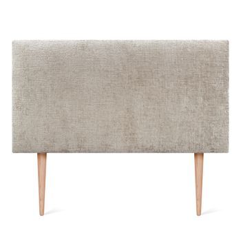 Dhome Cabecero De Lana Natural 110x115cm Con Patas Camas 105/110 - Beige