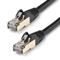 cable - black cat6a ethernet cable 7m