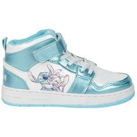 dessins animes zapatillas altas botas deportivas blancas y fucsia metalizado nina para nina