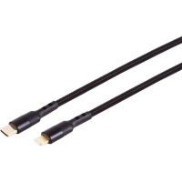 cable usb-c s-conn blackcotton 2 m usb 20 negro algodon