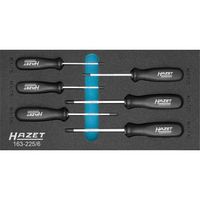 hazet 163-2256 juego de destornilladores r torx r perfil torx interior r t10 r t30 r numero de herramientas 6