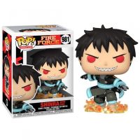 figura funko shinra fire force vinilo 9cm animacion coleccionista
