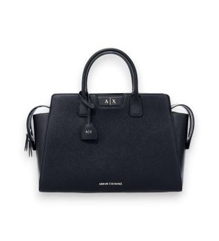 A|X Armani Exchange para mujer. XW002157AF26570UC001 Bolso textura negro (OSFA), Casual, Poliéster