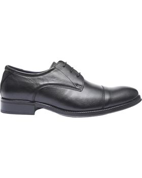 de BAERCHI ZAPATO DE VESTIR DE CORDONES DE HOMBRE PIEL DE VACUNO Y SU NEGRO