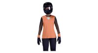 maillot de manga larga fox defend elevated mujer coral