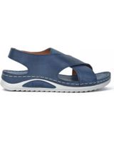 de javier larrainza sandalias de mujer 625jl-4 marino offmarino off