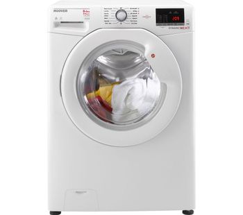 Hoover Washer Dryer WDXOC 485A Smart 8 kg  - White, White