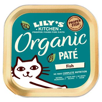 Lily's Kitchen Organic Fish Dinner for Cats - 19 x 85g