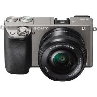 sony alpha a6000 243mp gris  objetivo 16-50mm f35-56 oss