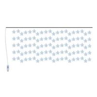 cortina de luces estrellas 500 leds azul 8 funciones vidaxl