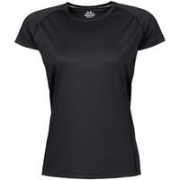 tee jays camiseta cool dry para mujer