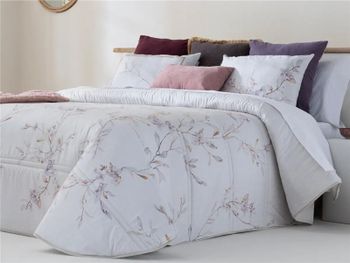 Edredón almond floral acuarela invierno sandeco
