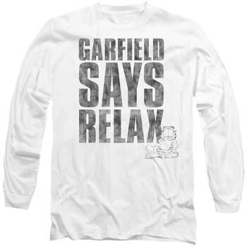 Garfield Camiseta manga larga Relax para mujer
