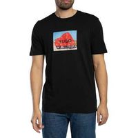 hugo camiseta camiseta grafica de dostino para hombre