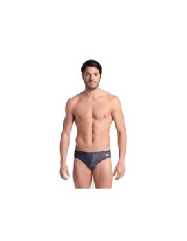 Bañador de Natación Arena Slip Camo Kikko Hombre Negro Multi